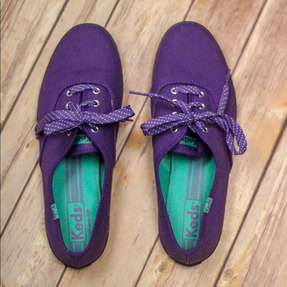Purple Keds Size 8 Like New